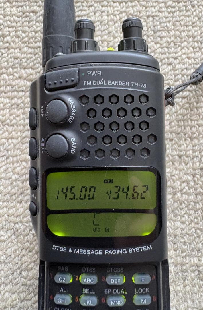 ケンウッド KENWOOD TH-78　アマチュア無線機