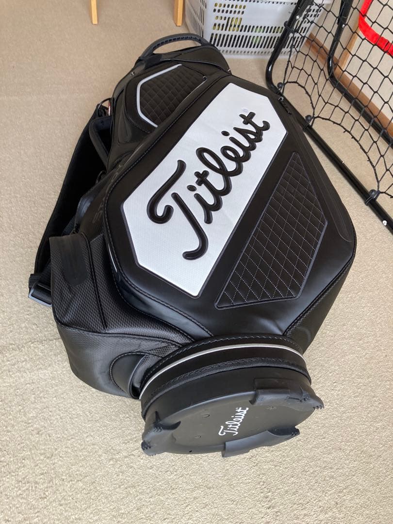 Titleist キャディバッグ ブラック・ホワイト