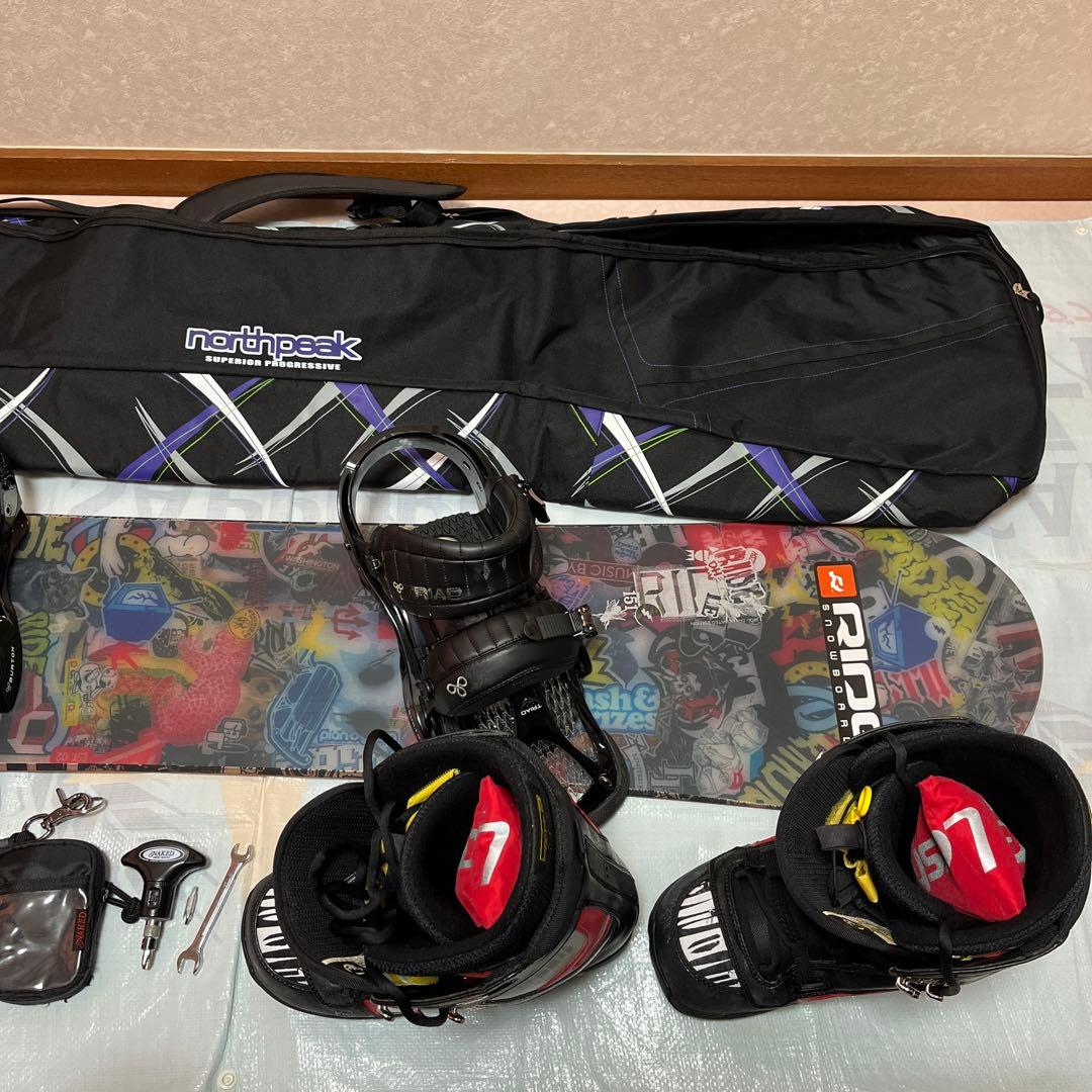 最終値下！スノーボード用品セット売り