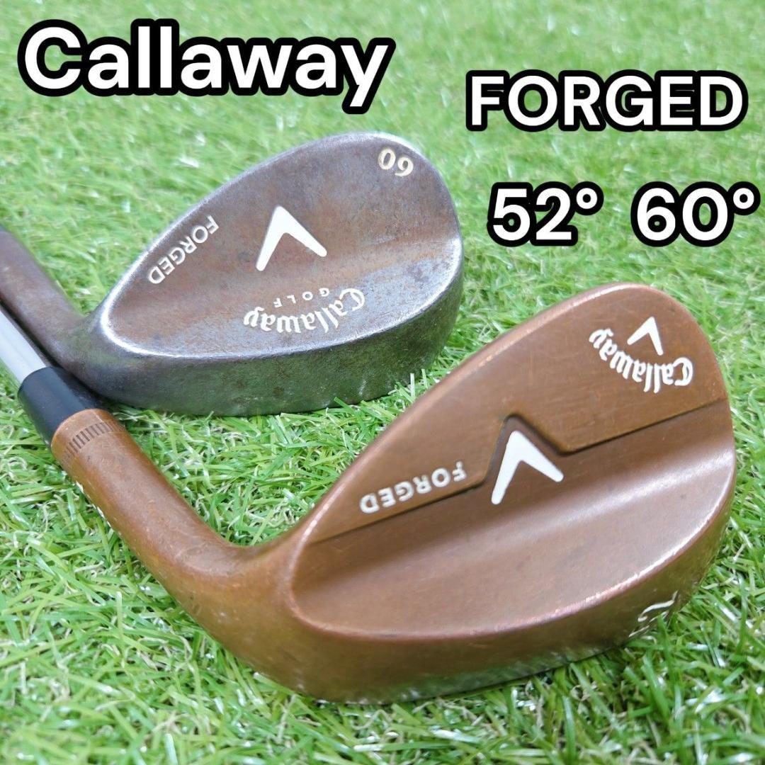 キャロウェイ FORGED ウェッジ 52° 60° 2本セット