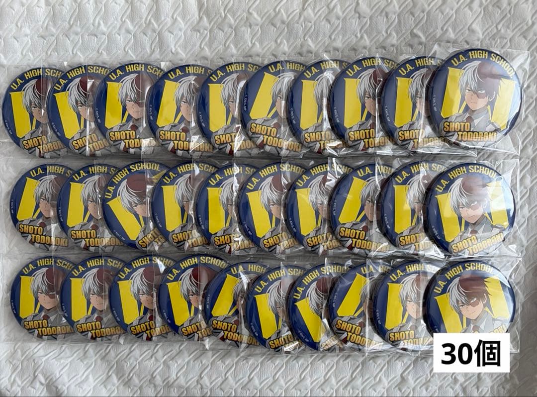 ヒロアカ　轟焦凍　オープンスクール　缶バッジ