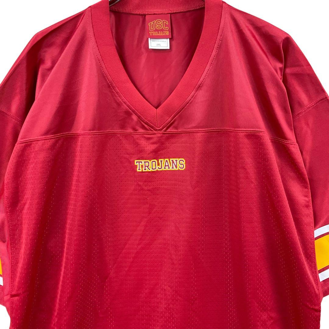 USCトロージャンズ カレッジフットボールジャージ 2XL NCAA 【4408