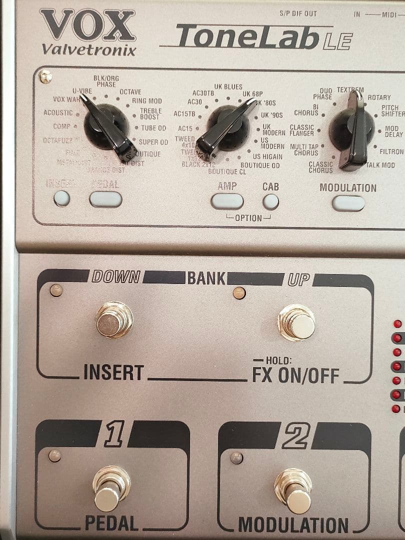 VOX ToneLab LE マルチエフェクター 真空管搭載