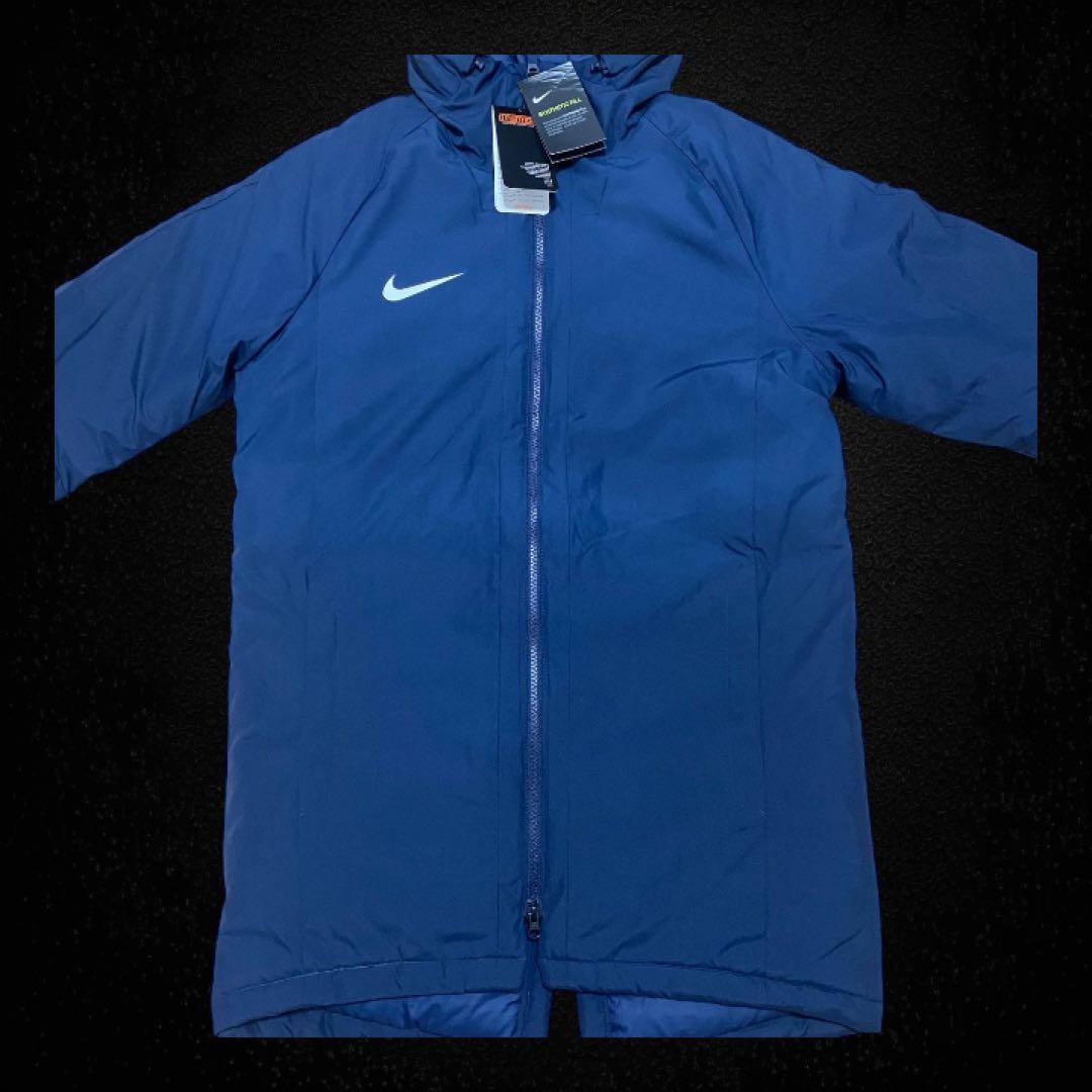 新品未使用品✨NIKE ハーフ ベンチコート M 中綿 ネイビー