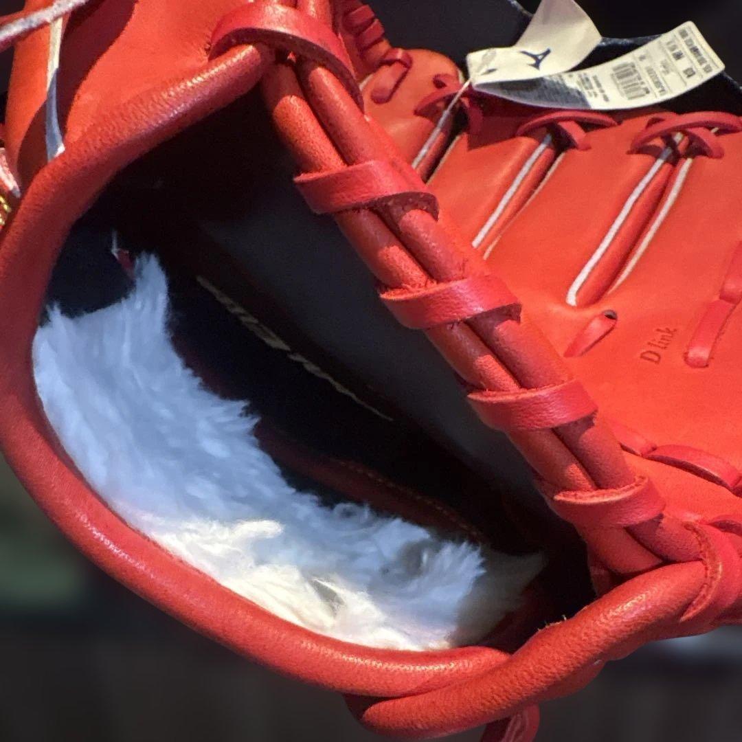 【新品未使用】Mizuno Global Elite 軟式グローブ オレンジ