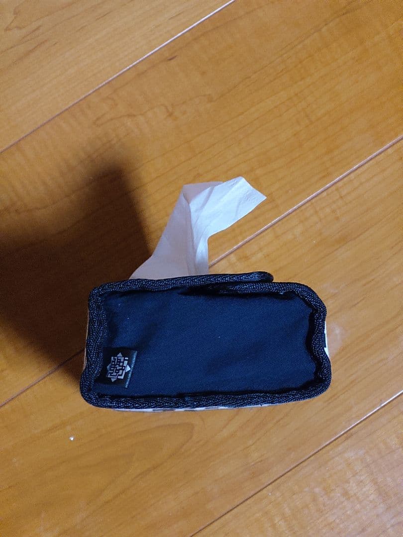 布袋モデル　ティッシュケース　ティッシュカバー　ブラックライン