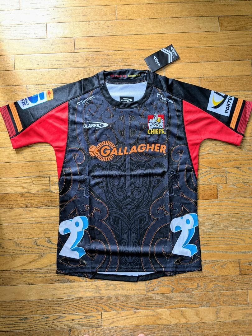 わ*ん様 スーパーラグビー　チーフス　ユニフォーム　最新モデル　海外L タグ付き