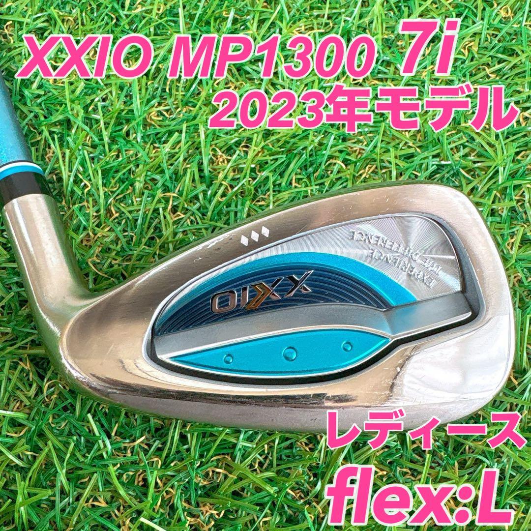 美品　試打のみ　ゼクシオ13 レディース　7番アイアン 単品　L 女性用　②