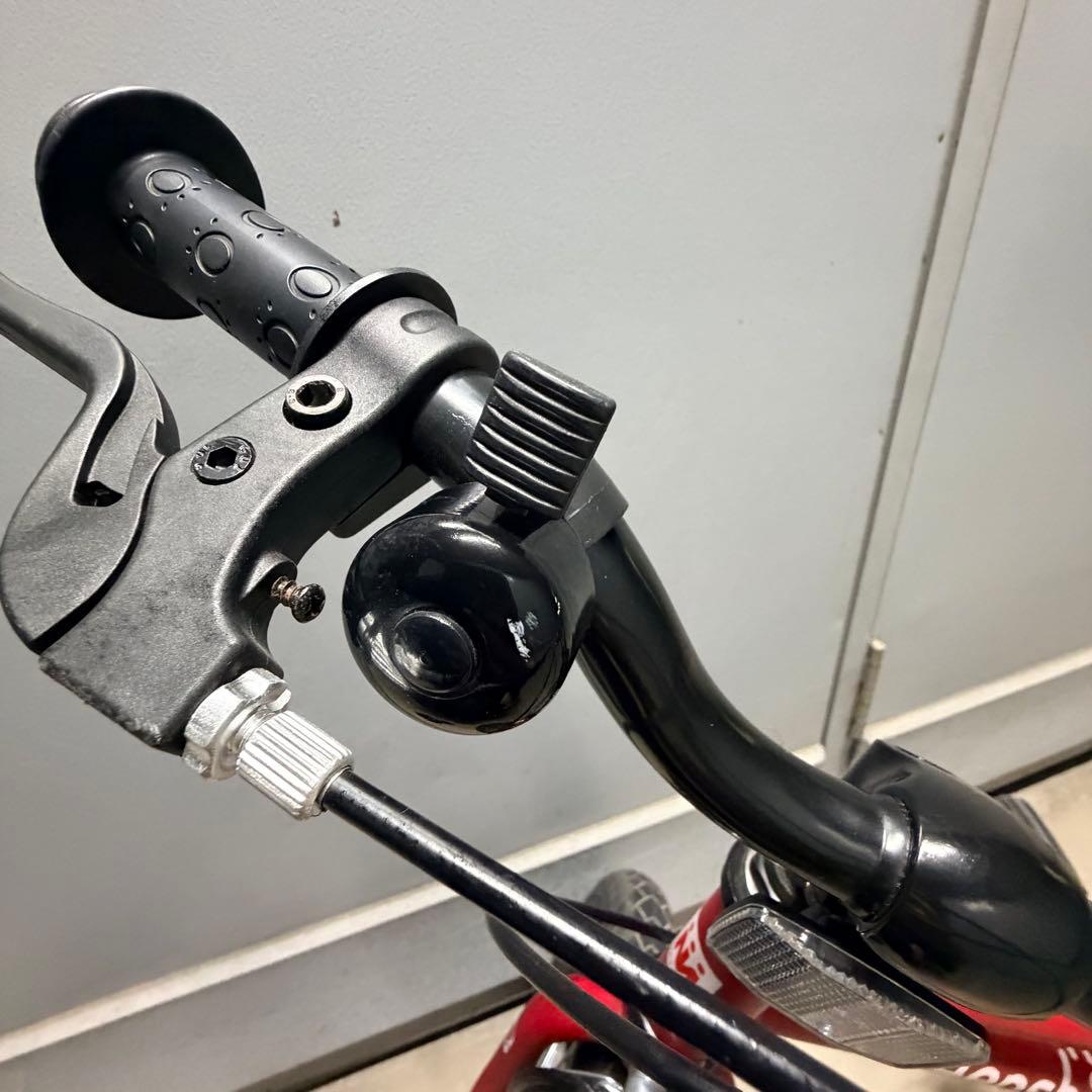 へんしんバイクC14 RUBY RED ルビーレッド　赤　ペダル付き