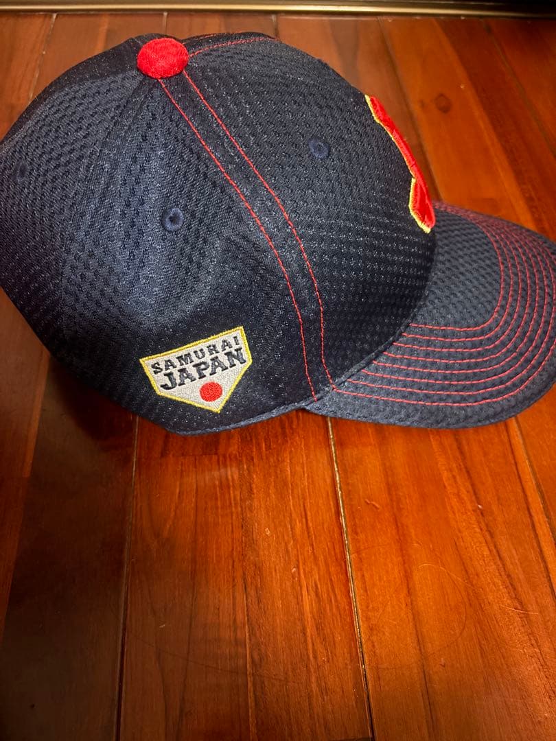 SAMURAI JAPAN キャップ ネイビー