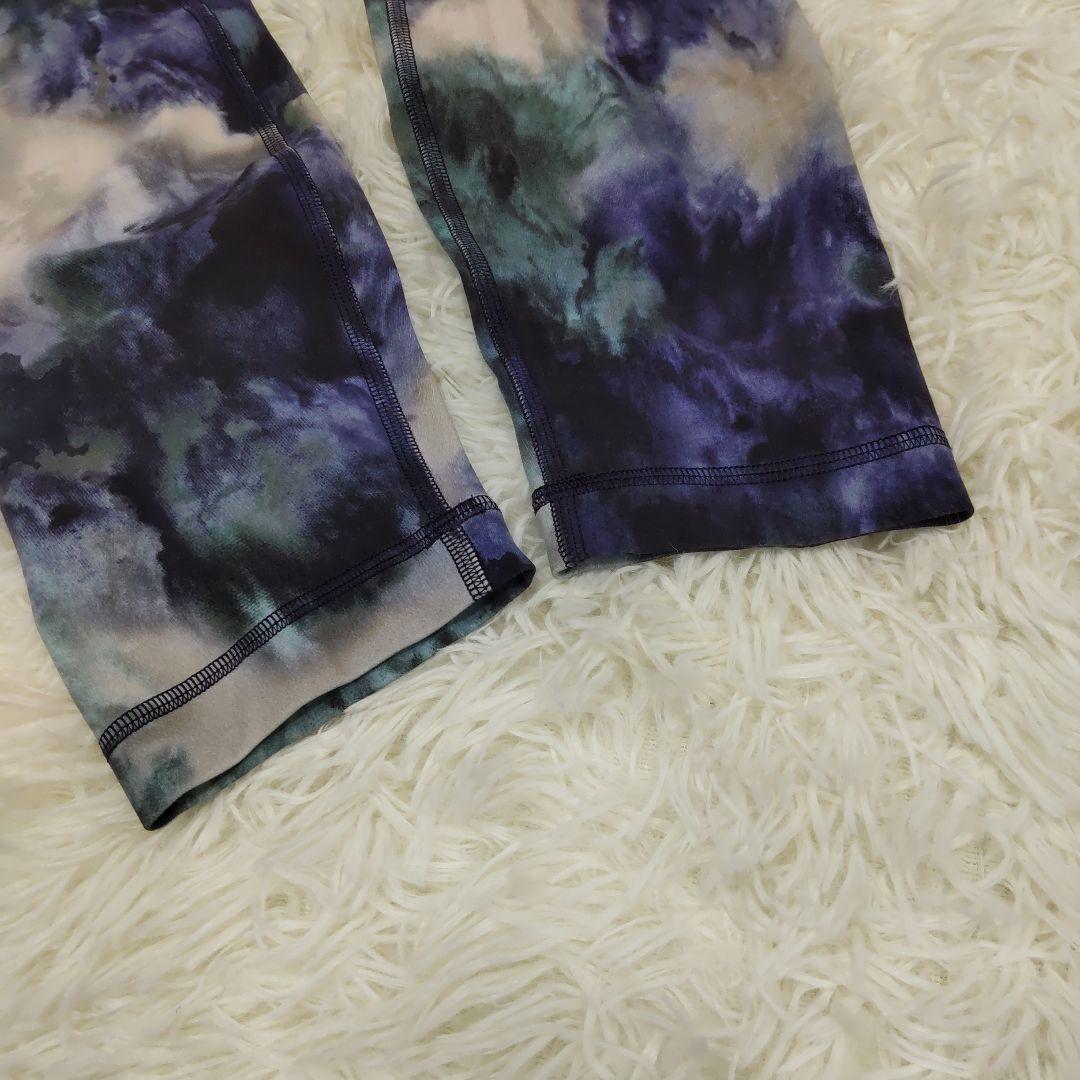 【美品】ルルレモン ハイライズパンツ アジアフィット マルチカラー XL
