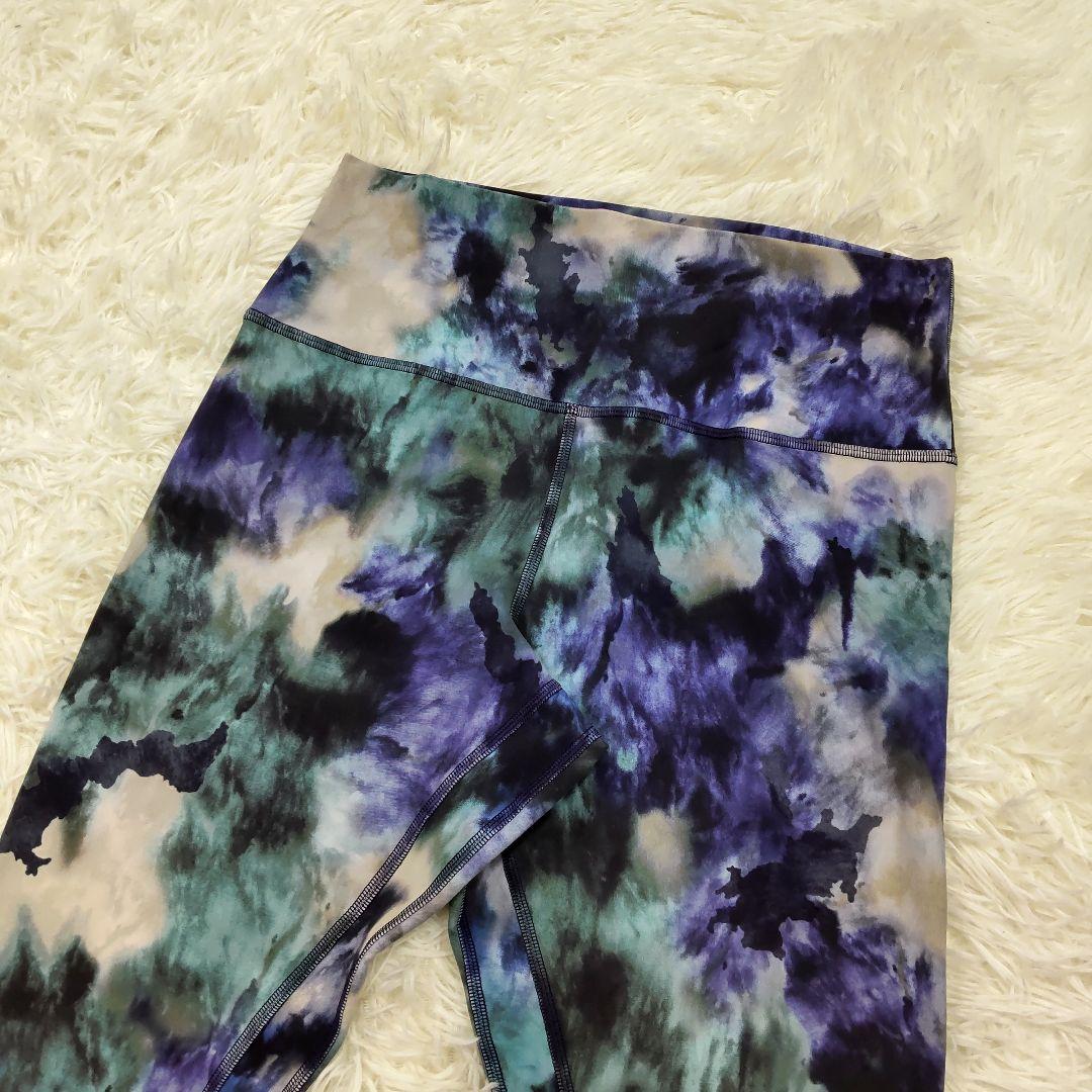 【美品】ルルレモン ハイライズパンツ アジアフィット マルチカラー XL