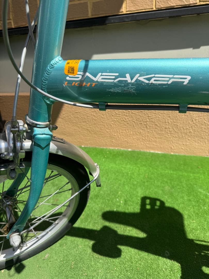 SNEAKER LIGHT 折りたたみ自転車 水色