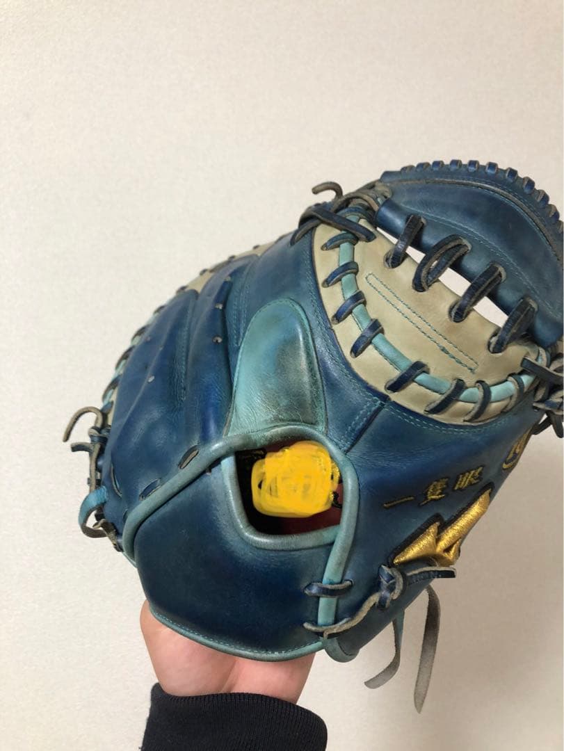 ミズノプロ　叫びミット（田村モデル） 硬式キャッチャーミットカスタムオーダー品