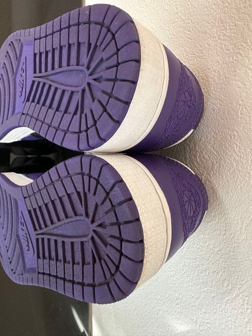 【再値下げ】AIR JORDAN 1 LOW コートパープル　26.5cm