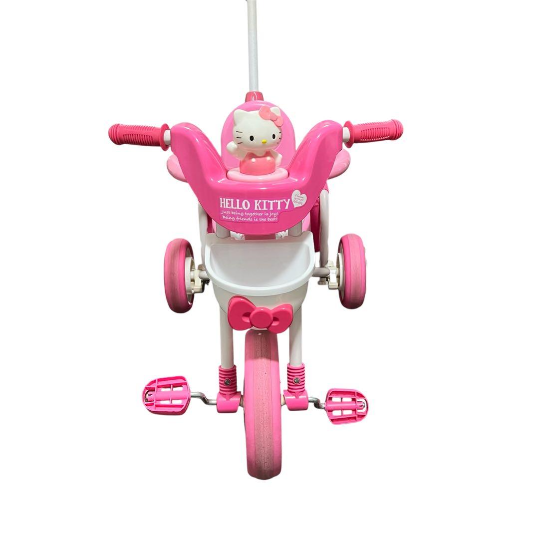 超人気　⭐️早い者勝ち⭐️おでかけ三輪車 ハローキティ 　女の子　サンリオ