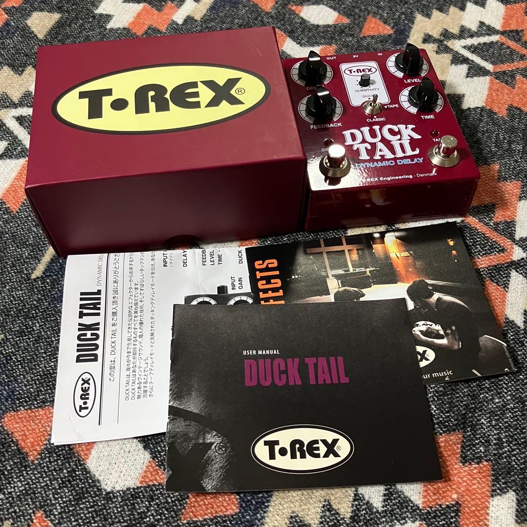 t.rex DUCKTAIL ディレイ DELAY ギターエフェクター 極美品