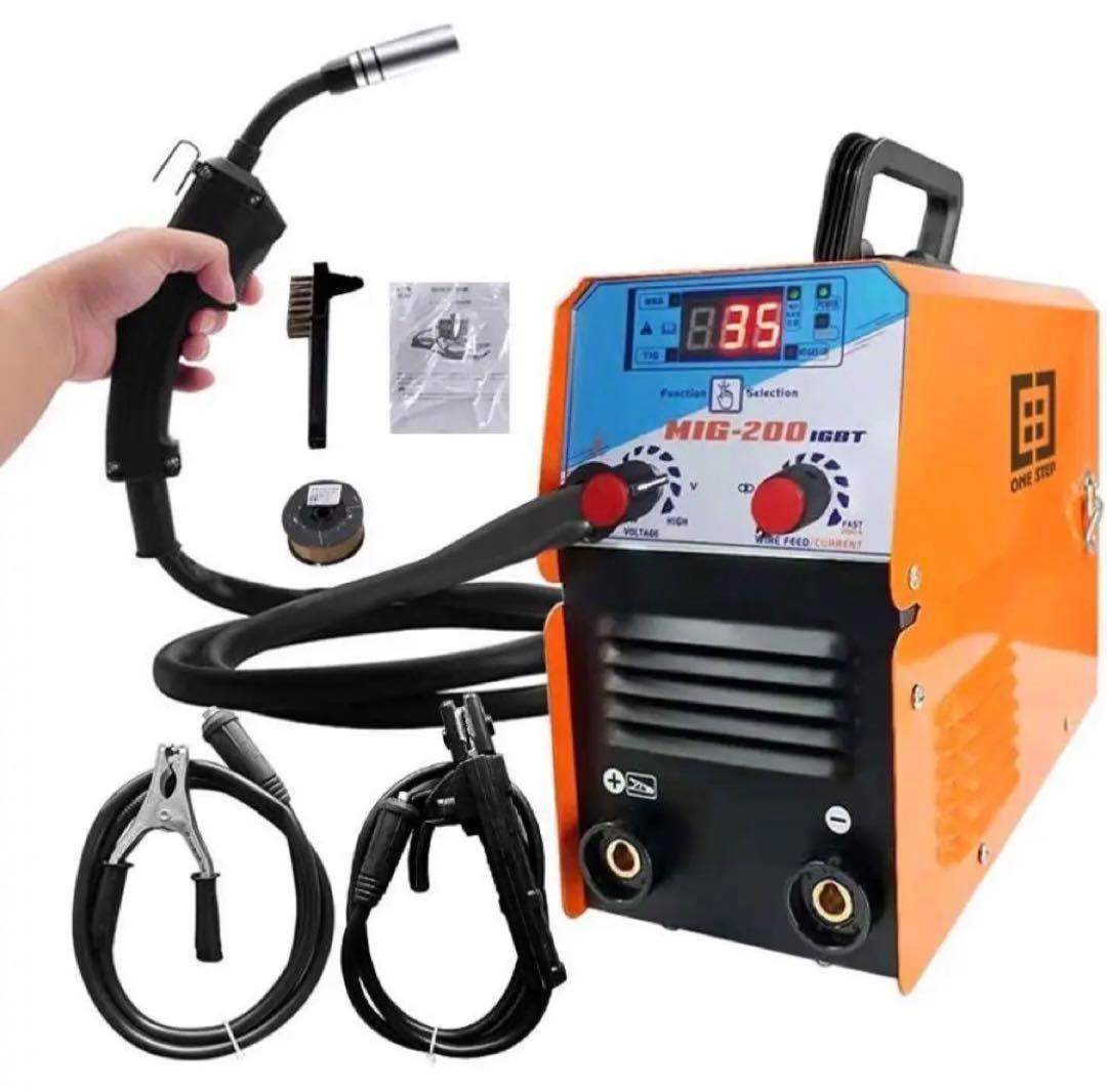 溶接機 半自動アーク溶接 両用インバーター100v200v兼用50Hz60Hz