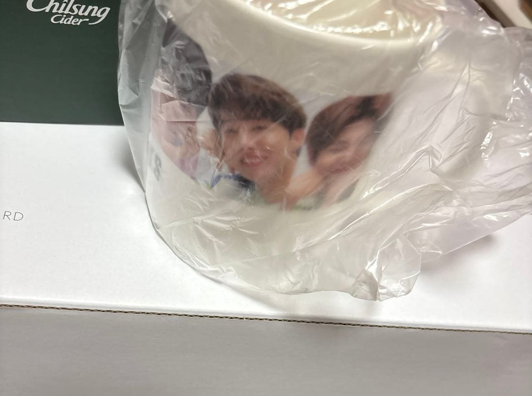 チルソンサイダー　bts Chilsung マグカップ　トレカ　新品未使用非売品