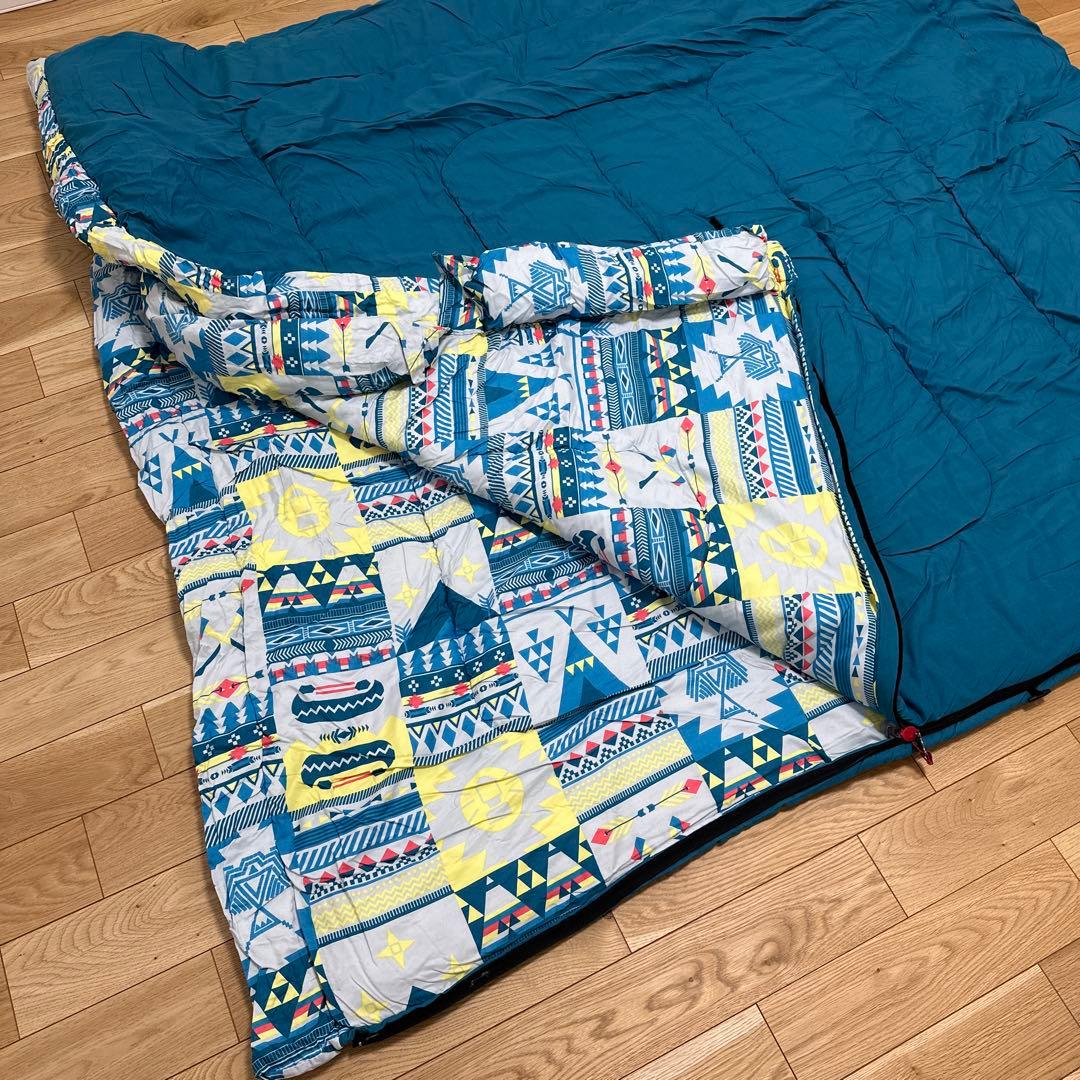 【美品】Coleman 寝袋 ファミリー2in1