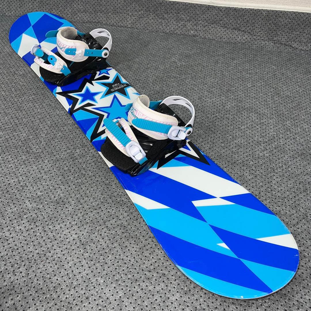 7-８回使用 キッズスノーボード 133cm XERES×バイン×BOAブーツ