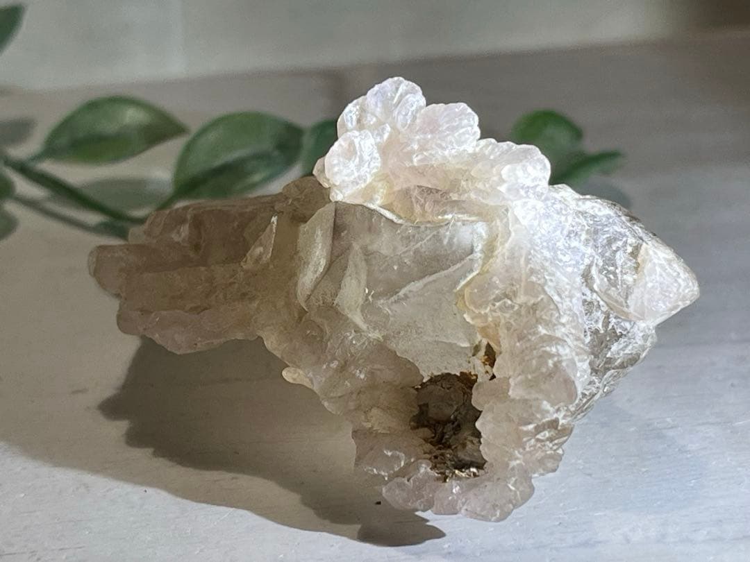 天使のギフト❦͙ ローズクォーツ スモーキー エレスチャル 骸骨水晶　原石