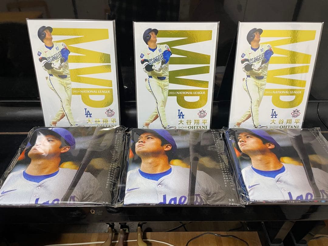 大谷翔平 2024年　NL MVP受賞記念プレミアムフレーム