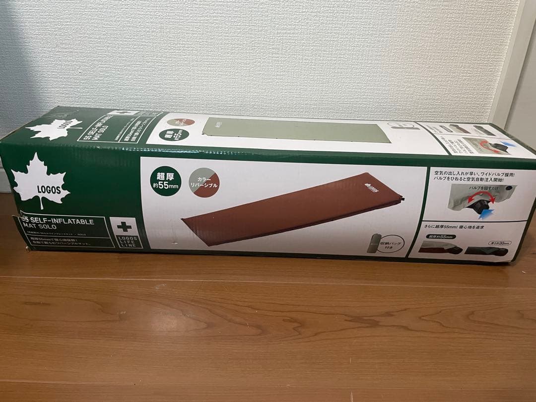 ロゴス(LOGOS) (高密弾力)55セルフインフレートマット　72884170