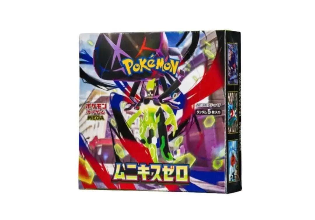 ポケモンカードゲーム ムニキスゼロ 6box シュリンク切れ込み/ペリペリあり