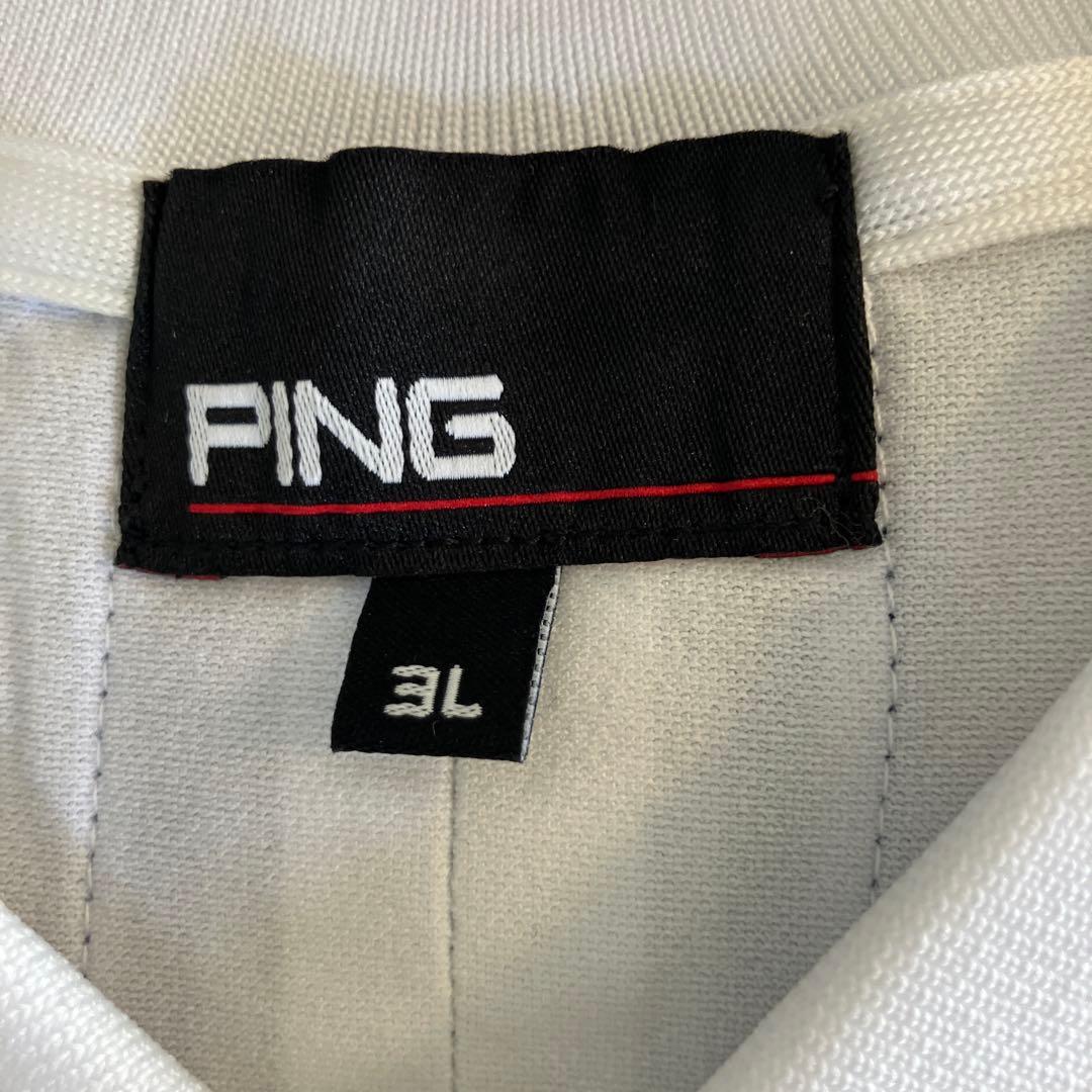 【新品3L】PING レイヤード ポロシャツ & インナー　セット　メンズ