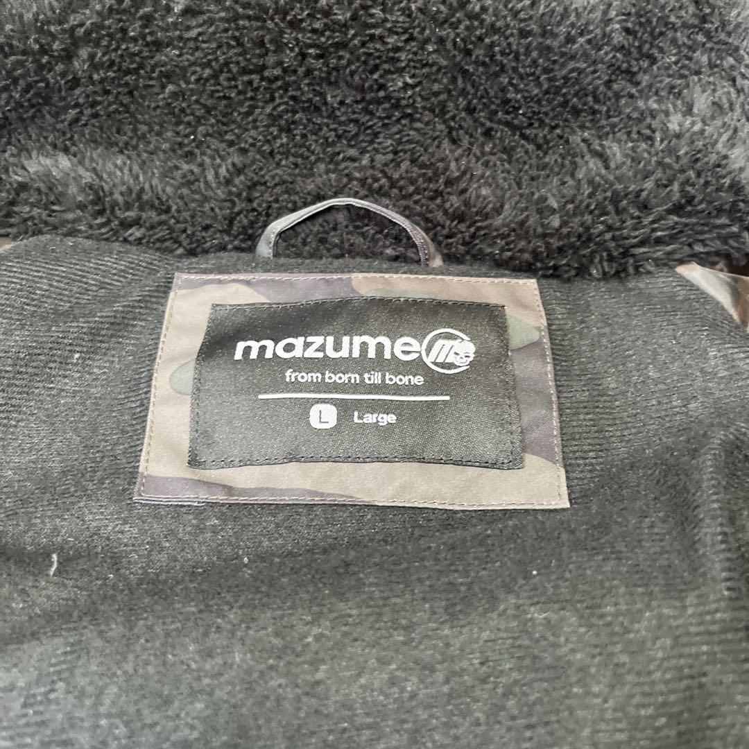 【美品】mazume マズメ　フィッシングジャケット　コアオールウェザー　迷彩