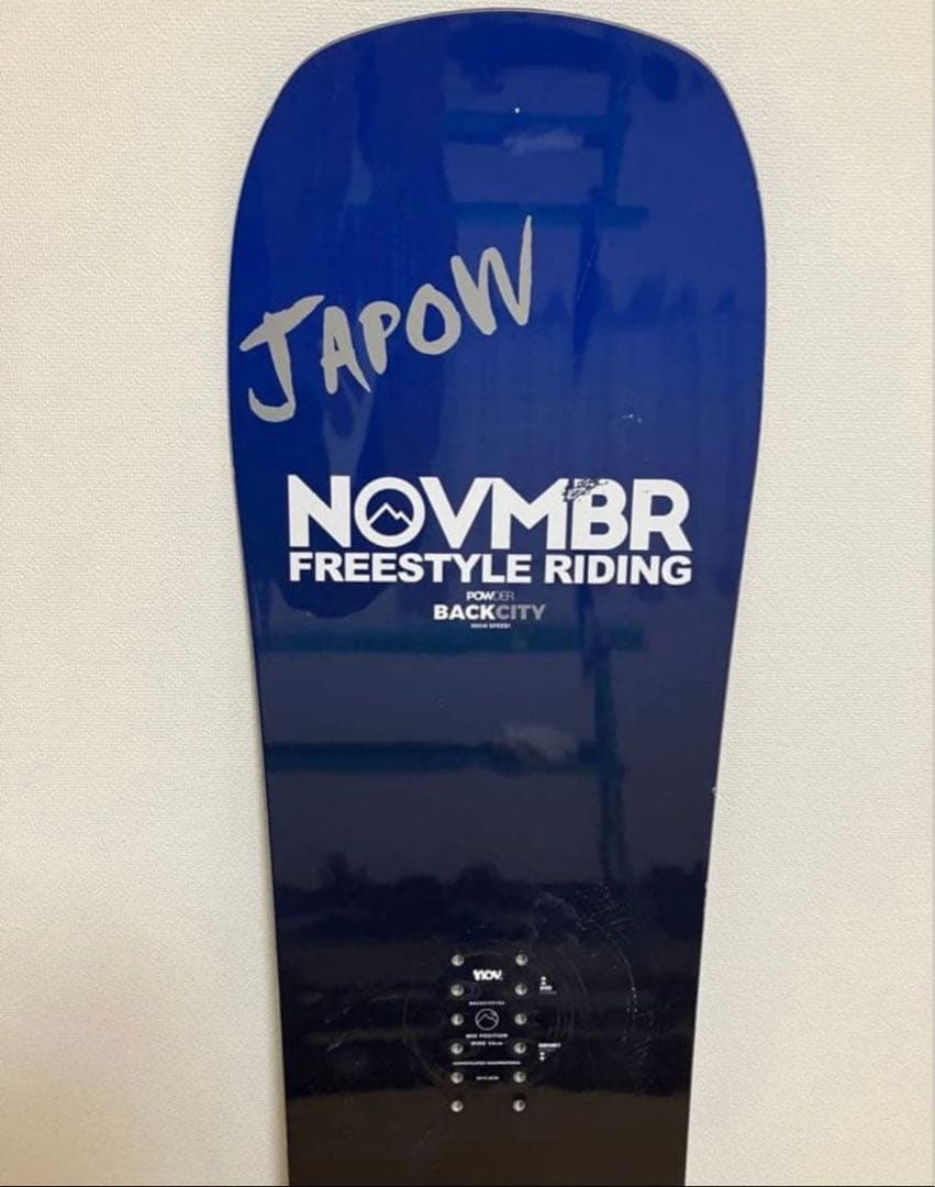 スノーボード NOVMBER BACKCITY 154