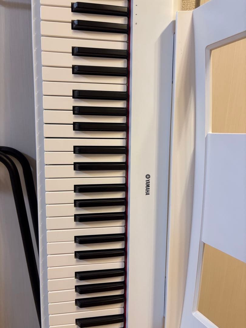 ヤマハYAMAHA piaggero NP-32 ホワイト スタンド・保証書付き