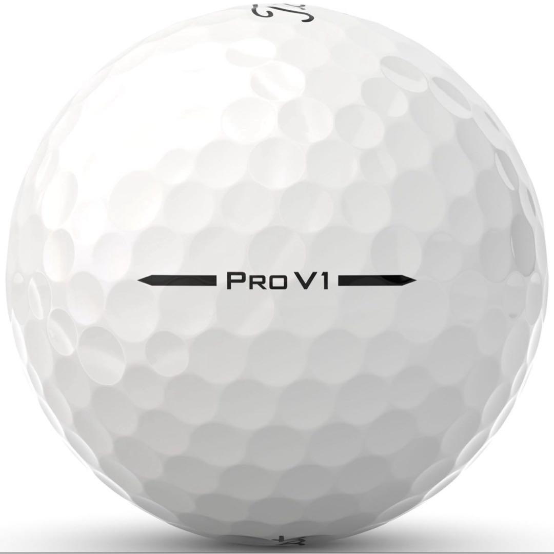 タイトリストプロV1 PROV1ゴルフボール25年 ダブルナンバー4ダース48個