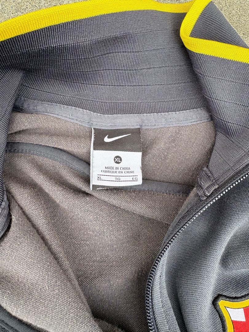 Nike FC Barcelona ジャージ XL グレー/イエロー