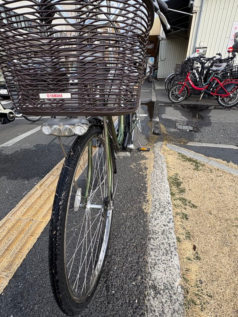 中古YAMAHA電動アシスト自転車　8.9Ah 大阪　097