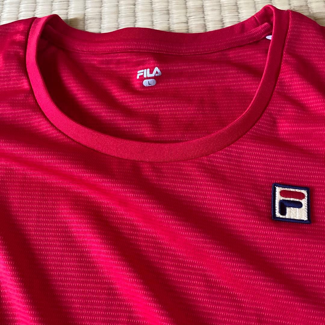 FILA スポーツウェアセット 赤