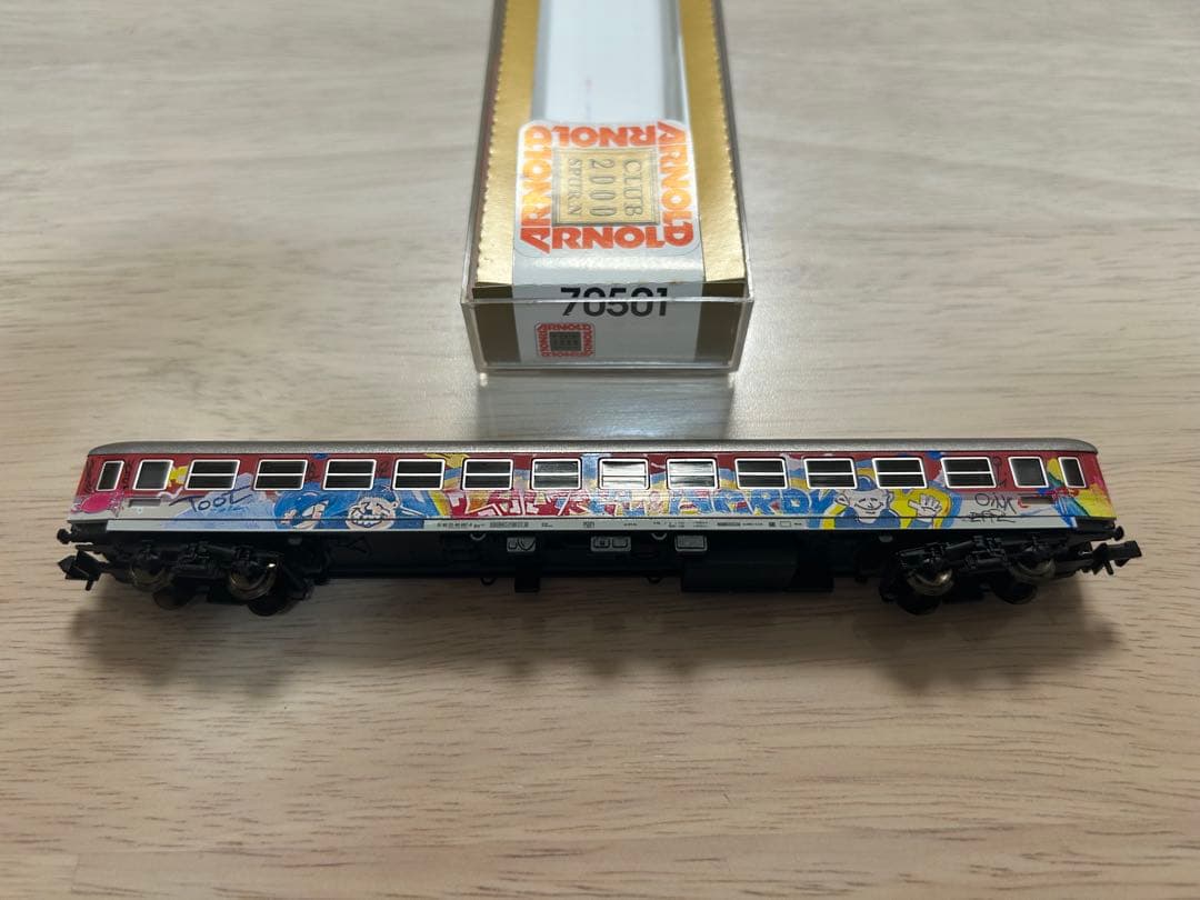 アーノルド　Nゲージ 鉄道模型 グラフィティセット DB db ドイツ 5両