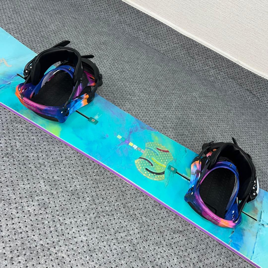 ５回使用 144cm BURTON FEATHER×BURTON SCRIBE