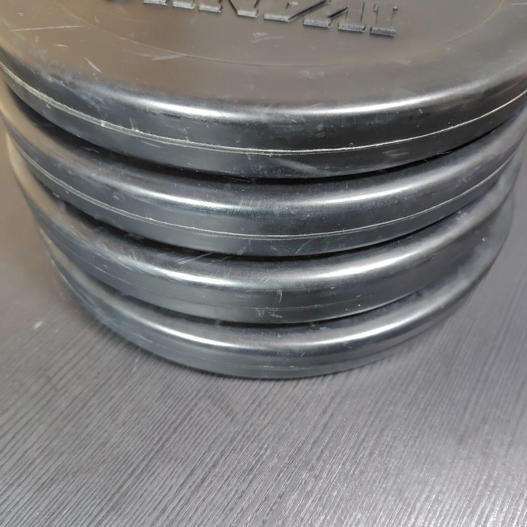 IVANKO 5kg 4枚 ラバーダンベルプレート ① 28mm イヴァンコ