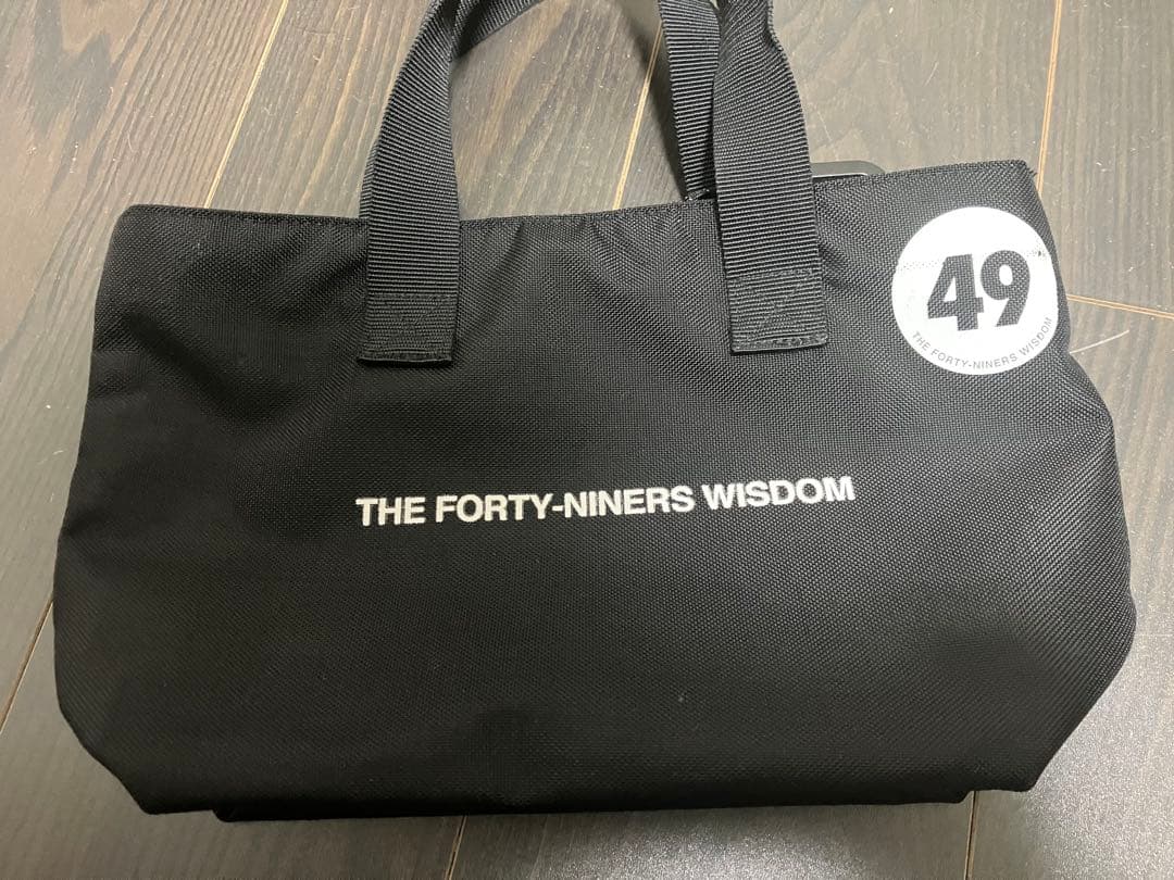 TFW49 カートバッグ　トート　ブラック　カラビナフック付き　黒　キャディ