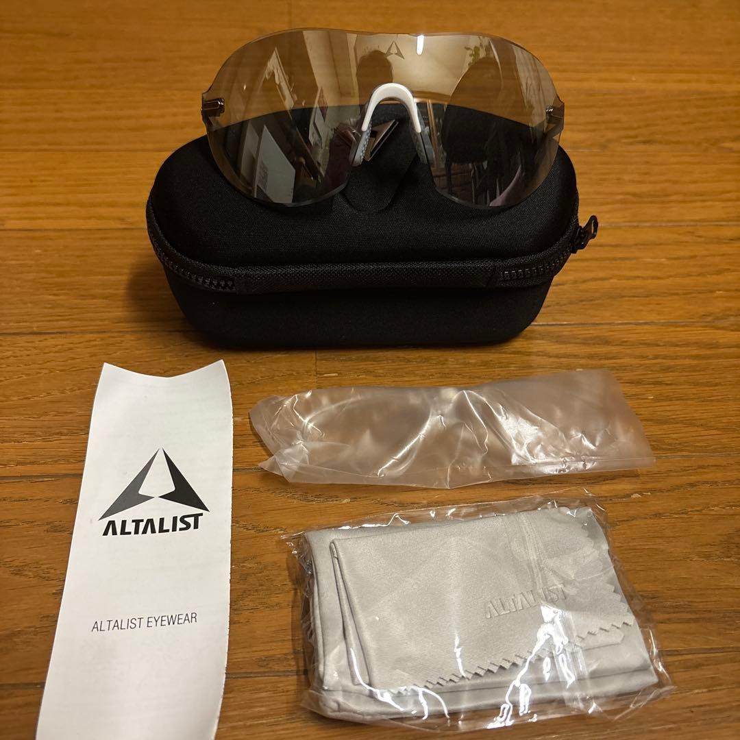新品ALTALIST サングラス KISOU PRDシルバーミラー 調光レンズ