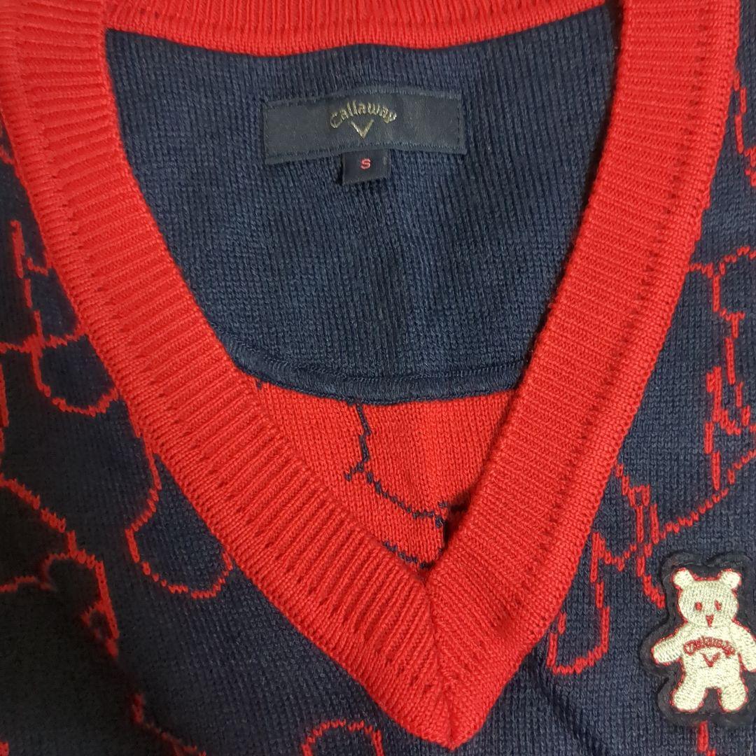 キャロウェイ　ニット　くま