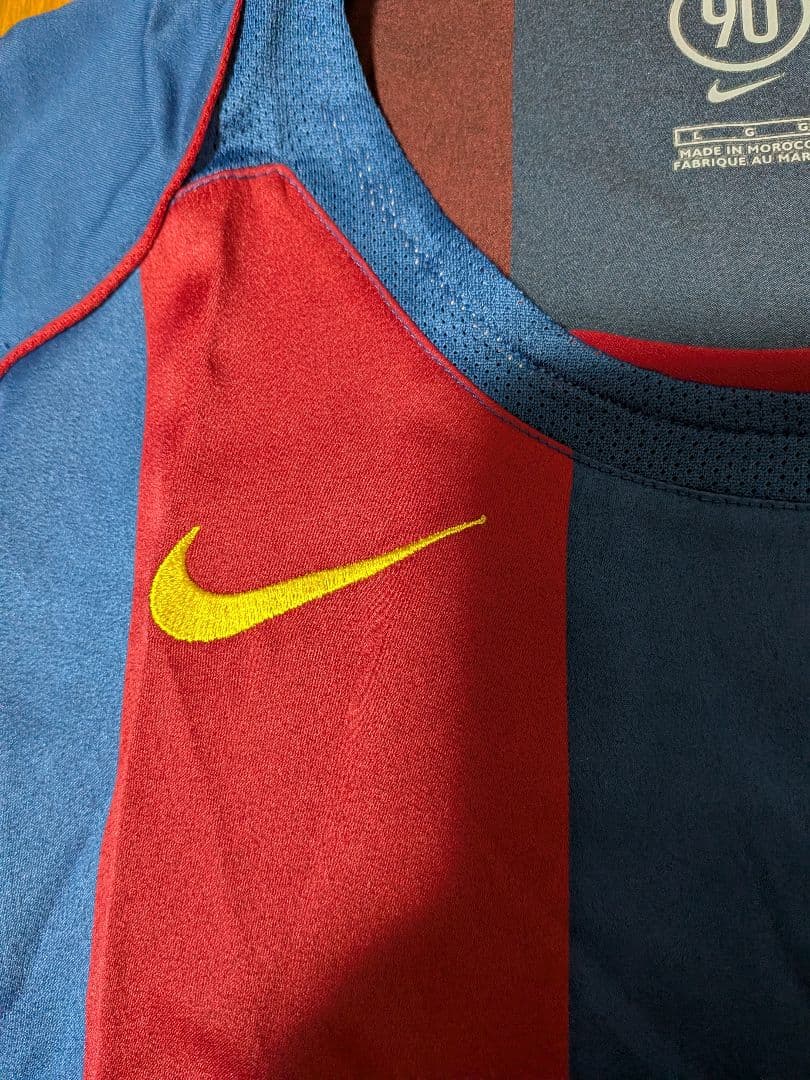 2004-05 NIKE FCバルセロナ ゲームシャツ Lサイズ