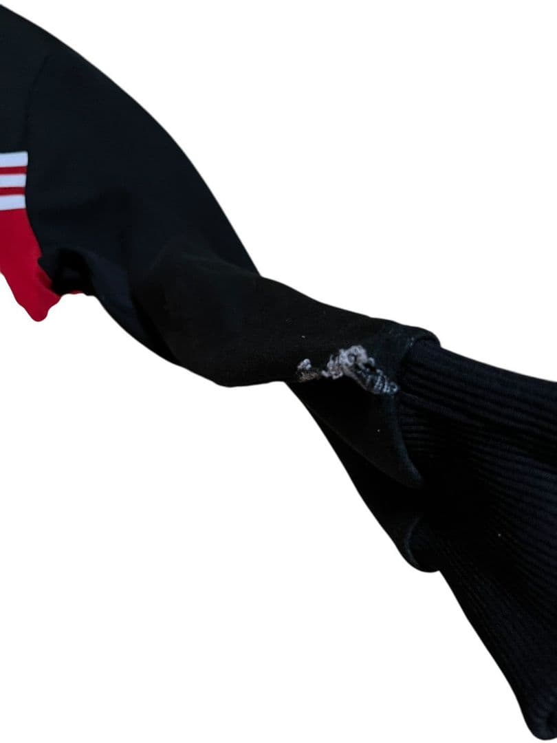 90s アディダス　adidas トラックジャケット　デサントタグ　ダメージ　L