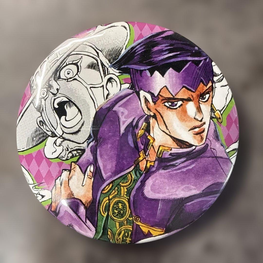 【ジョジョの奇妙な冒険】岸辺露伴 缶バッチ 4部 荒木飛呂彦原画展 ジョジョ展