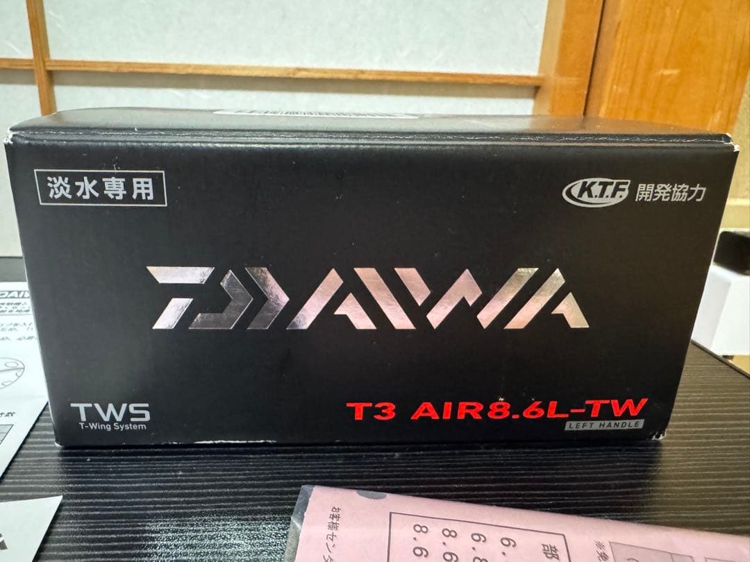 DAIWA T3 AIR ８.6L-TW 美品 付属品付き