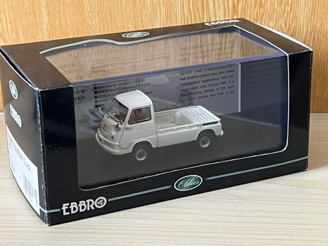 ミニカー EBBRO Subaru Sambar Truck 1/43
