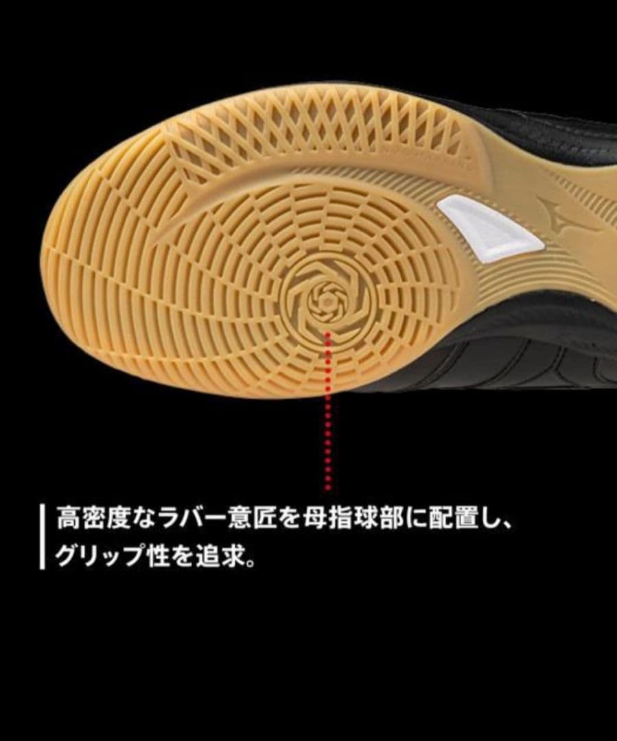 モレリア SALA PRO IN フットサル ブラック×ブラック 28cm