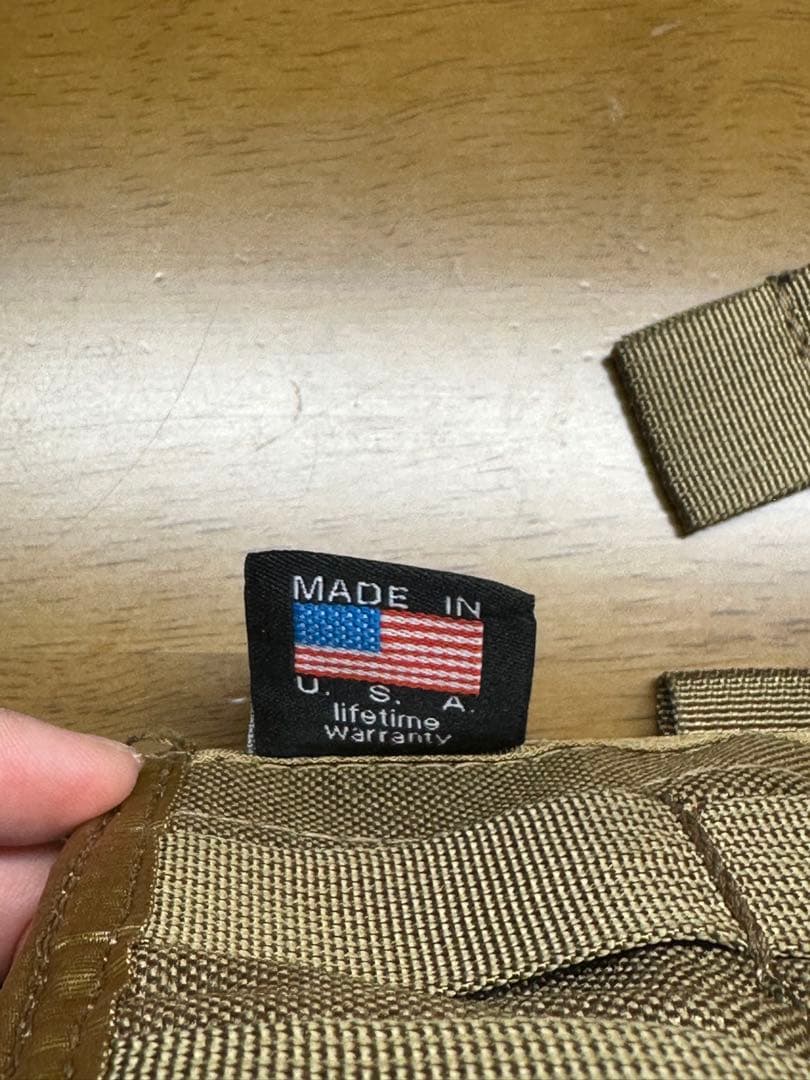海兵隊 実物 USMC BDSタクティカル 強化モジュラー アドミン ポーチ